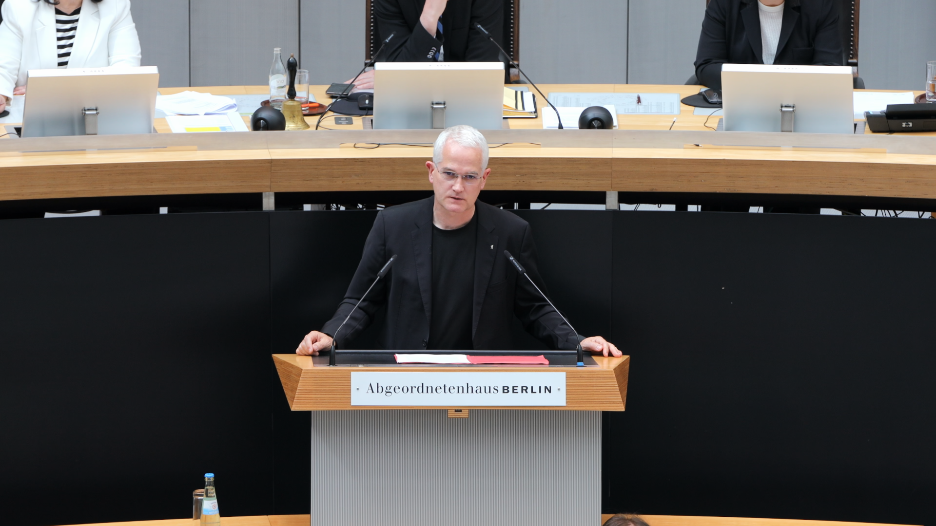 Jan Lehmann bei seiner Rede zur Strafmündigkeit