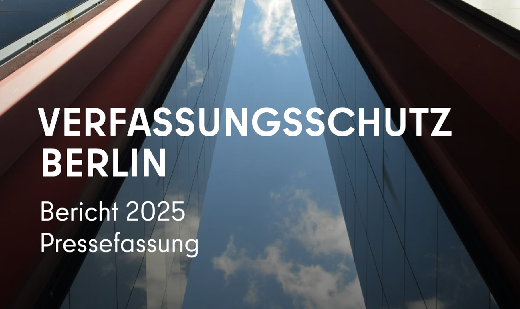 Verfassungsschutzbericht 2025 Deckblatt